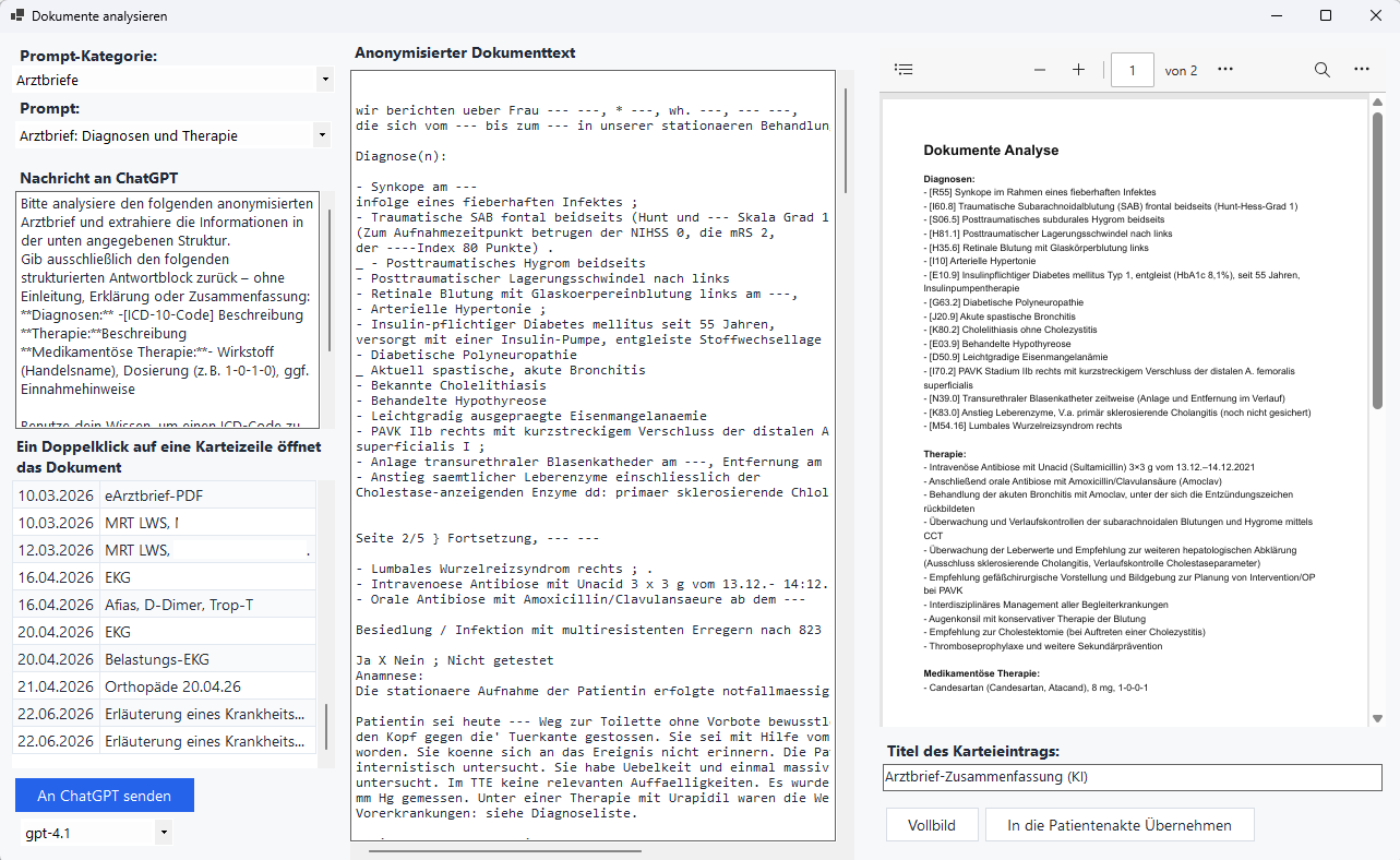 Dokumenten-Analyse im Euvejo